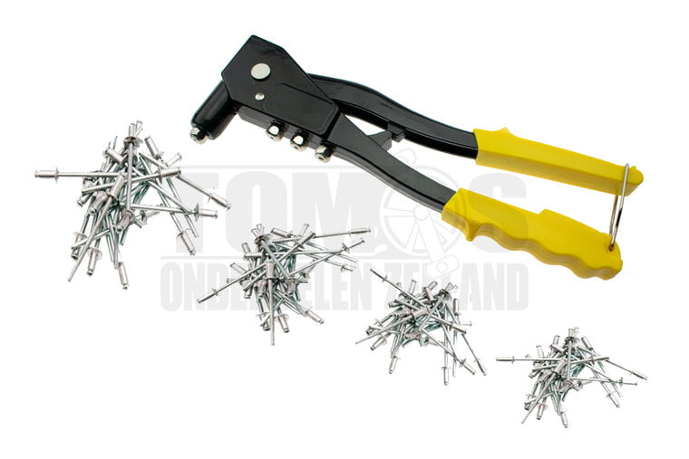 Popnageltang + popnagels geel