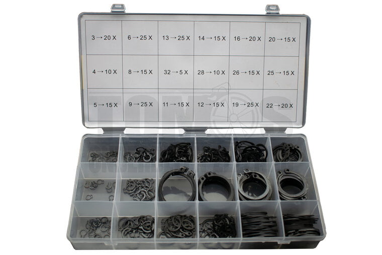 Seegerringen assortiment set buiten 300-delig