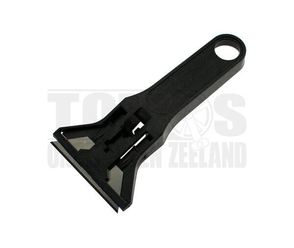 Pakkingschraper zwart handvat