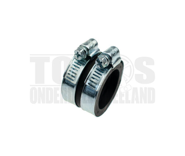 Aanzuigrubber voor 32mm - 35mm met 2x slangklem