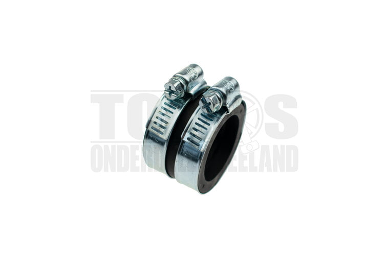 Aanzuigrubber voor 32mm - 35mm met 2x slangklem
