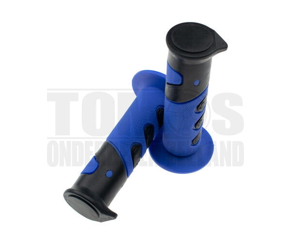 Handvatset MKX Cross 922X zwart / blauw 22mm / 24mm