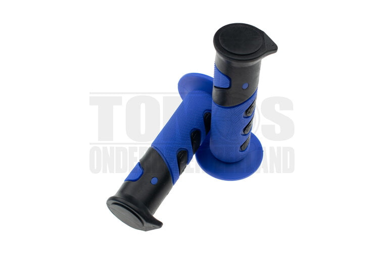 Handvatset MKX Cross 922X zwart / blauw 22mm / 24mm