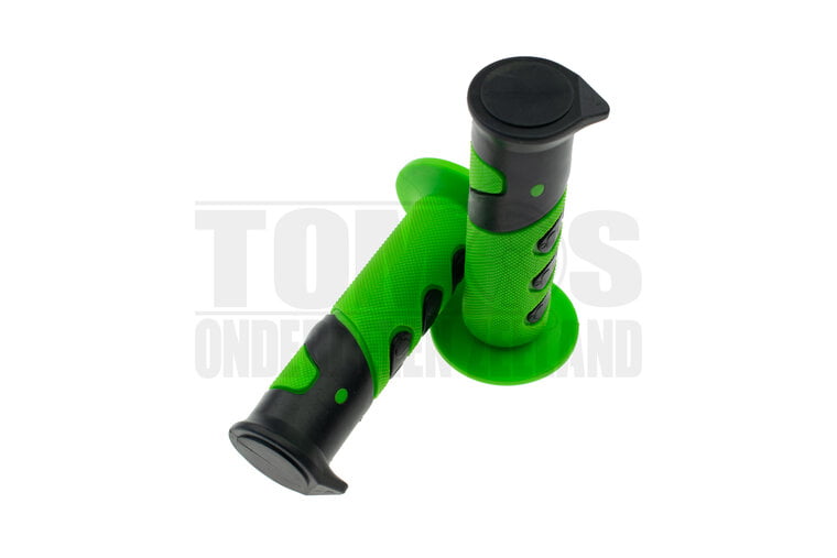 Handvatset MKX Cross 922X zwart / groen 22mm / 24mm