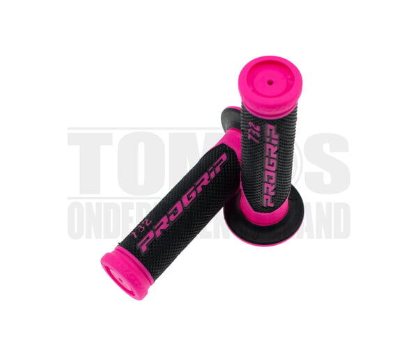 Handvatset ProGrip zwart / roze 22mm / 24mm