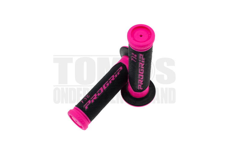 Handvatset ProGrip zwart / roze 22mm / 24mm