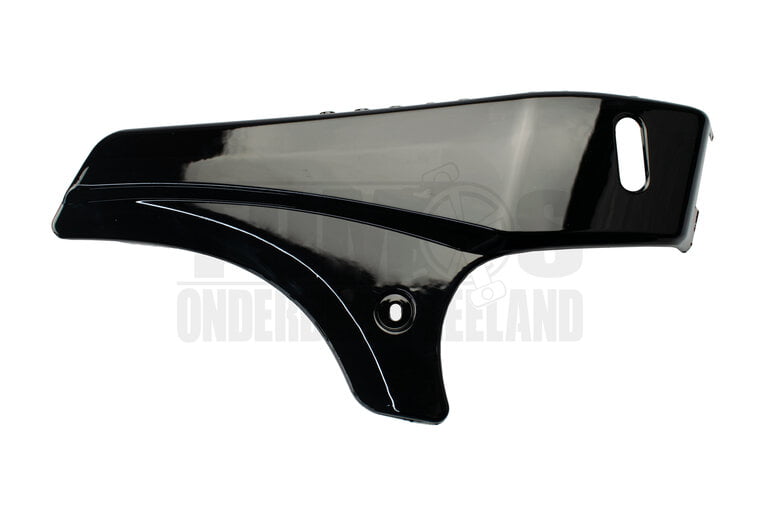 Tomos Zijscherm / zijkap rechts zwart glans A35 DMP
