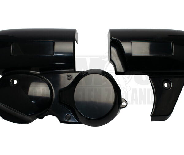 Tomos Zijscherm / zijkap set zwart ongelakt Flexer / Revival / Streetmate