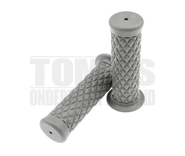 Handvatset Retro donker grijs 22mm / 24mm