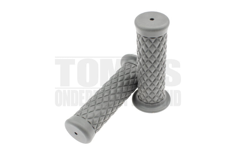 Handvatset Retro donker grijs 22mm / 24mm