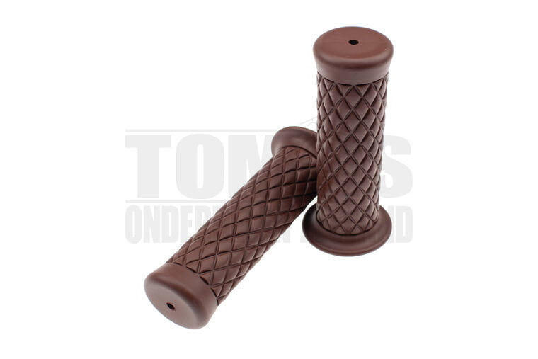 Handvatset Retro bruin 22mm / 24mm