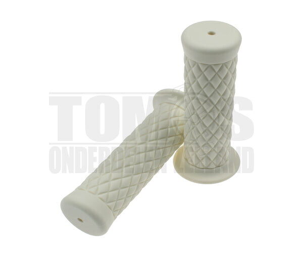 Handvatset Retro wit 22mm / 24mm