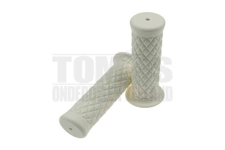 Handvatset Retro wit 22mm / 24mm