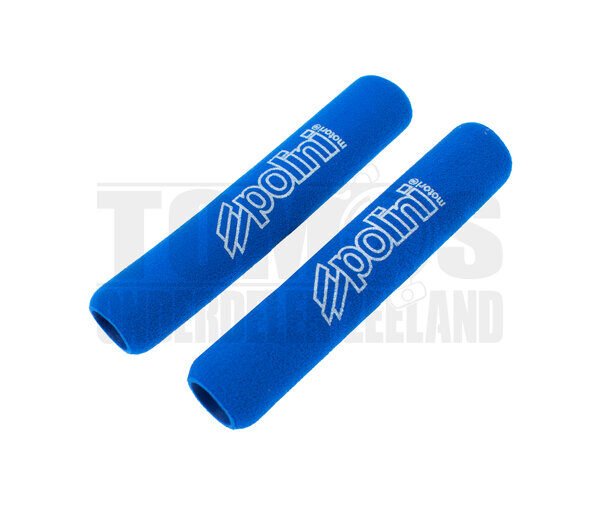 Remhendel greep foam rubber blauw Polini