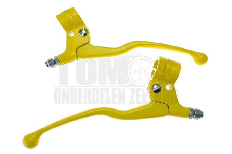 Remhendel greepset lang geel Lusito