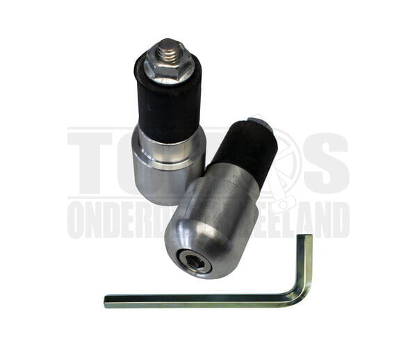 Stuurgewichten set S4 kort aluminium rond universeel