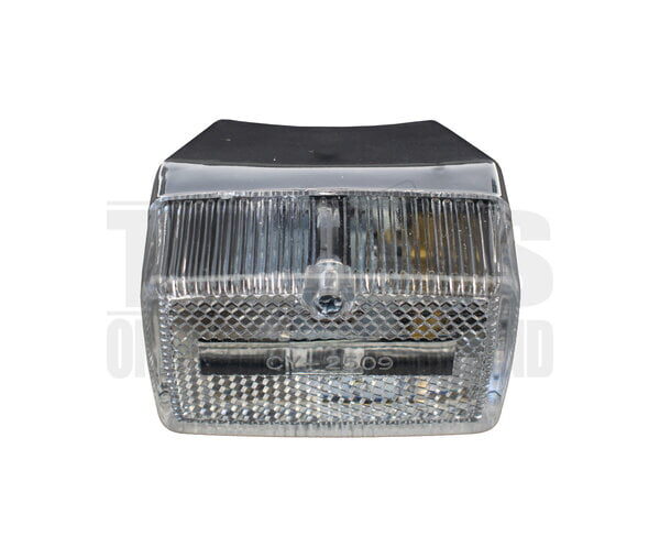 Achterlicht klein model ULO chroom Lexus style 6v / 12v