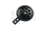 Claxon 12V DC Gelijkspanning 70mm zwart