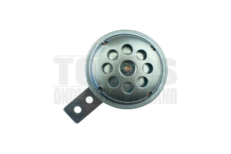 Claxon 12V DC Gelijkspanning 70mm verzinkt