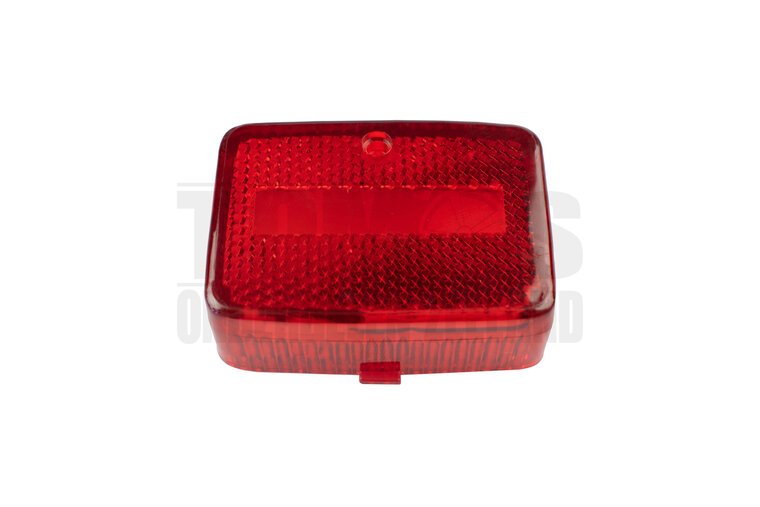 Achterlicht glas klein model ULO rood