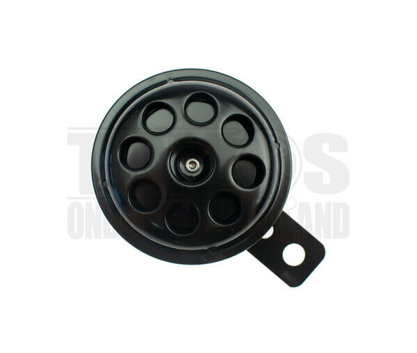 Claxon 6V AC Wisselspanning 70mm zwart