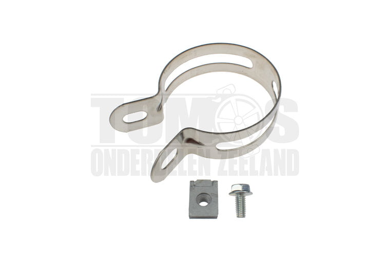 Demperklem 60mm Tecnigas Next R chroom universeel