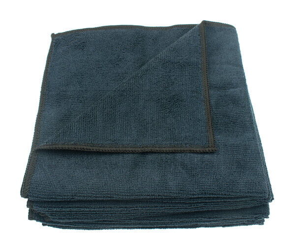 Microvezeldoek zwart Soft 40x40cm (5 stuks)