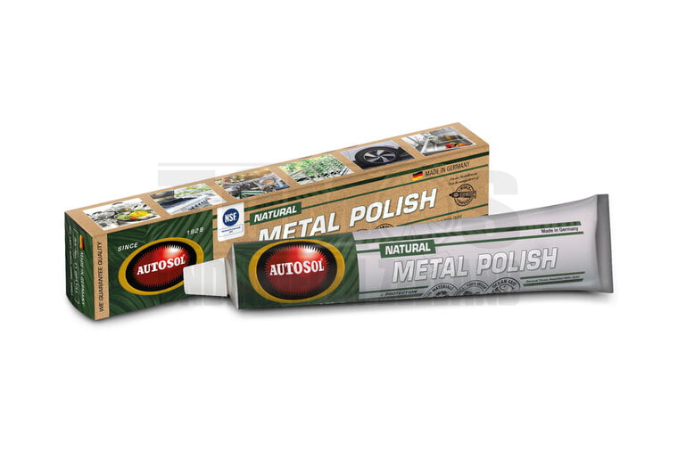 Autosol Natural Metal Polish aluminium Polijstpasta 75ml
