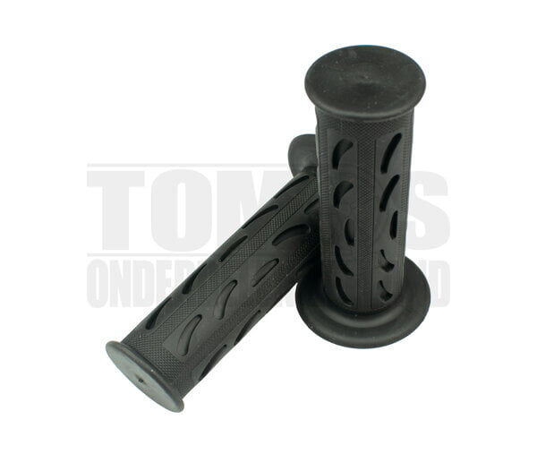 Handvatset Druppel zwart / zwart 22mm / 24mm