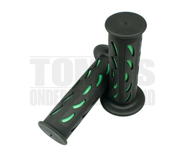 Handvatset Druppel groen / zwart 22mm / 24mm