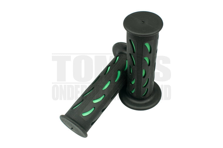 Handvatset Druppel groen / zwart 22mm / 24mm