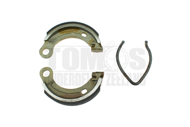 Tomos Remsegmentset 90x18mm voor / achter enkele veer A3 Newfren