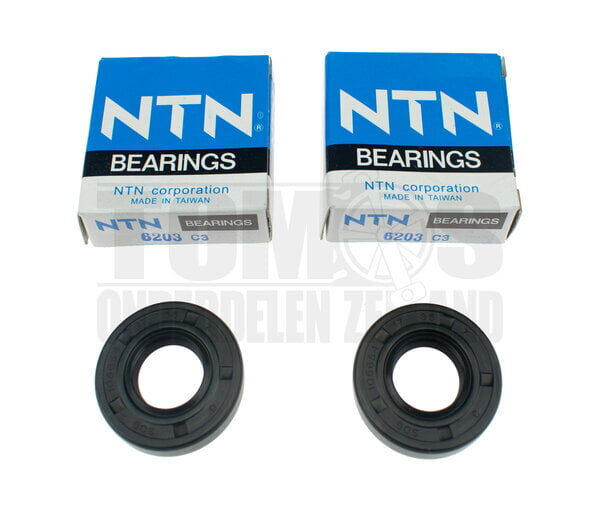 Tomos Lager en keerring set krukas NTN A3 / A35 / A52 / A55