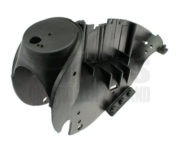 Tomos Tank kappen bodemplaat zwart Revival origineel