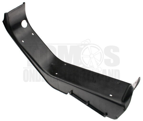 Tomos Tank kappen bodemplaat zwart Streetmate origineel