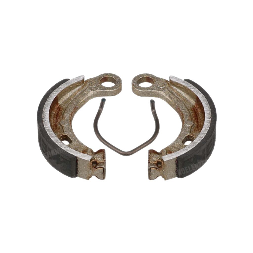 Tomos Remsegmentset 90x18mm voor / achter enkele veer A3 Newfren