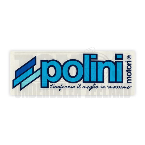 Sticker Polini 12x4cm