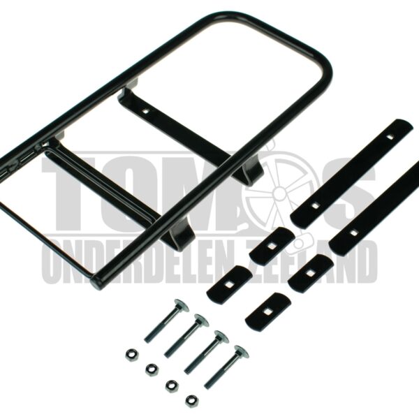 Tomos Achterdrager opzetdrager zwart A3 / A35