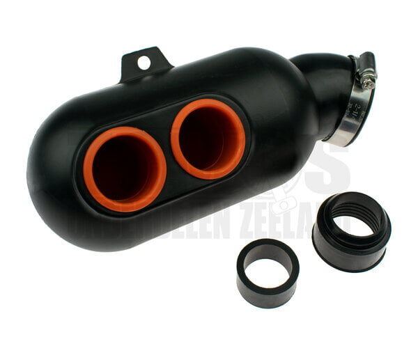 Powerfilter luchtfilter 28mm / 35mm / 45mm zwart 45 graden schuin Dellorto PHBG / PHVA