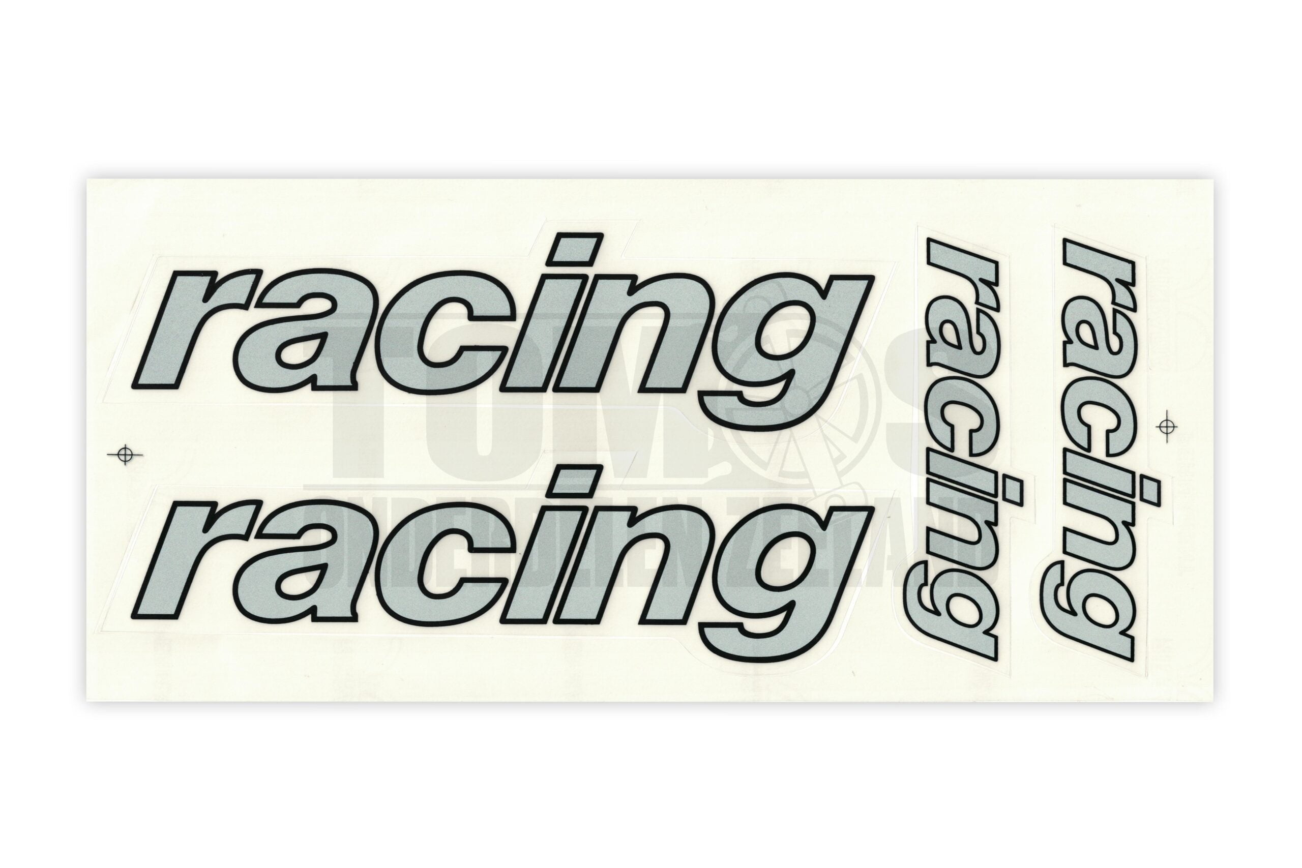 Stickerset Racing 4-delig universeel Stickerset Racing 4-delig universeel