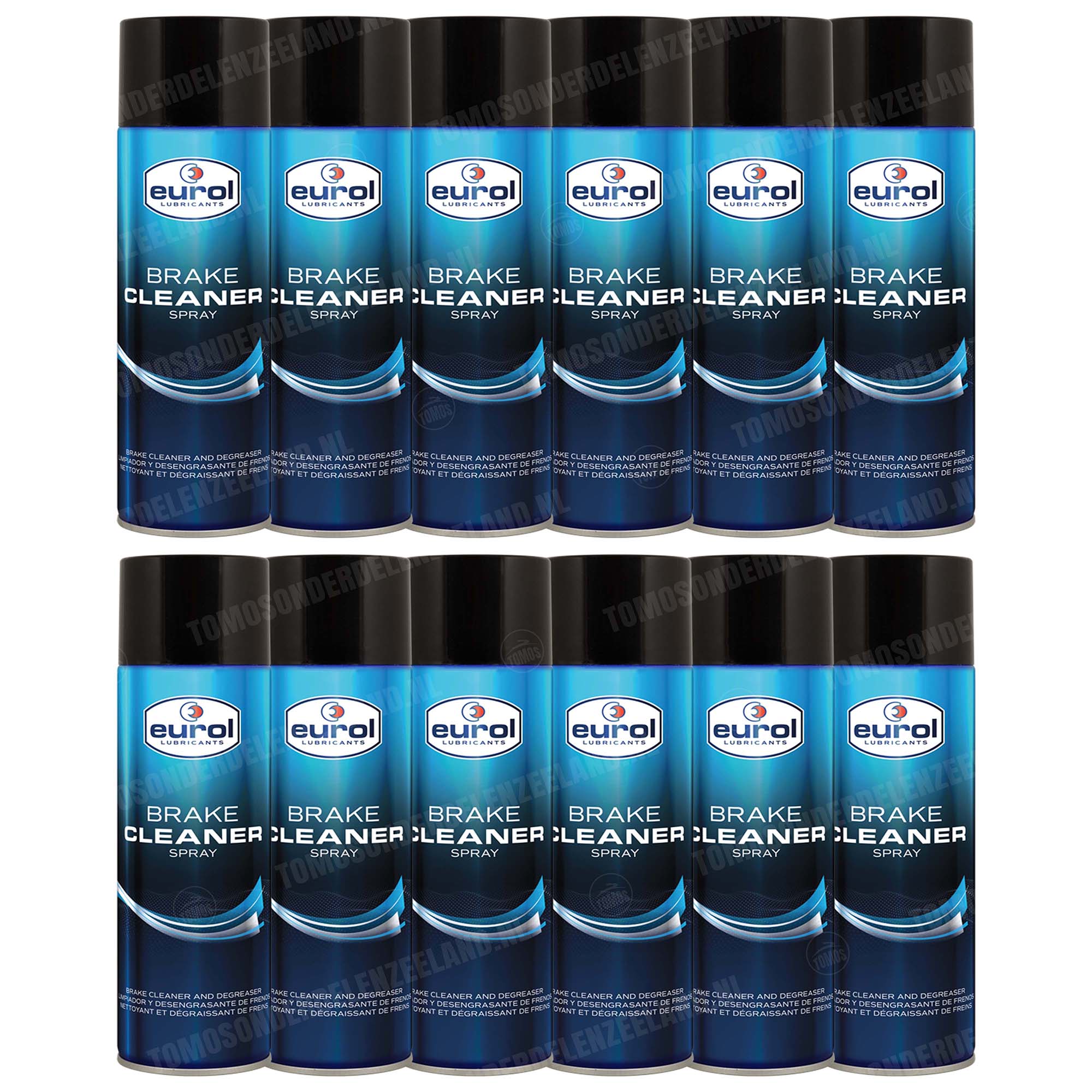 1546 Eurol Remmenreiniger brake cleaner spray 500ml 12 stuks