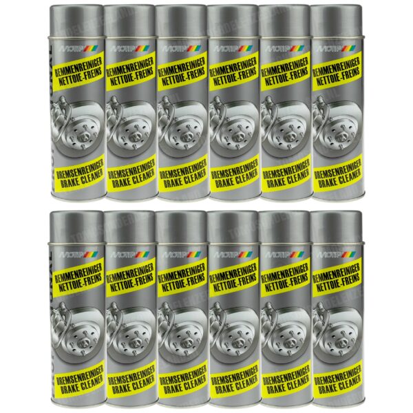 MoTip Remmenreiniger brake cleaner spray 500ml 12 stuks