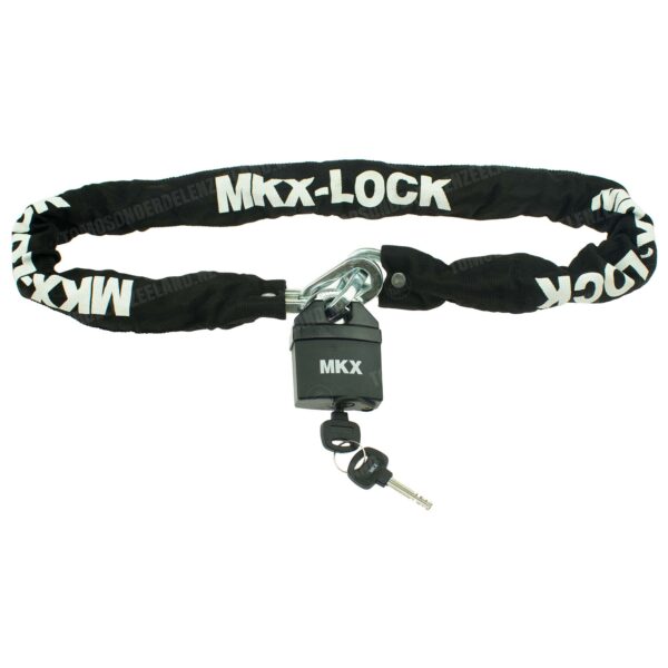 Kettingslot 120cm U-lock / beugelslot zwart MKX