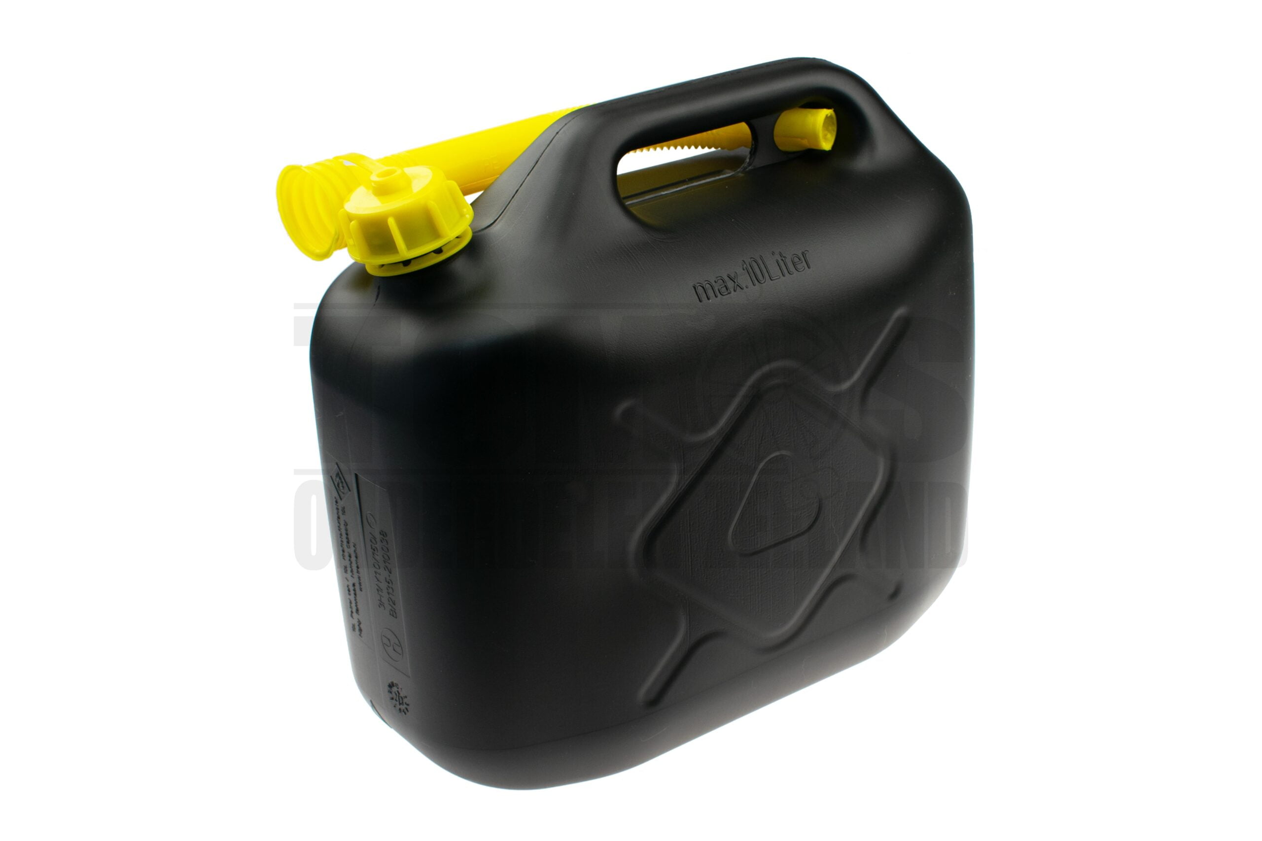 3727 Jerrycan 10 Liter kunststof (brandstoffen) zwart