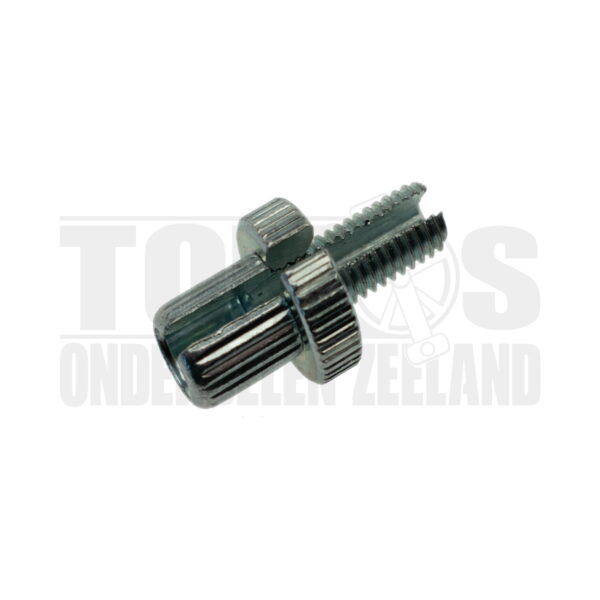 Kabelstelbout met sleuf remhendel M8 universeel