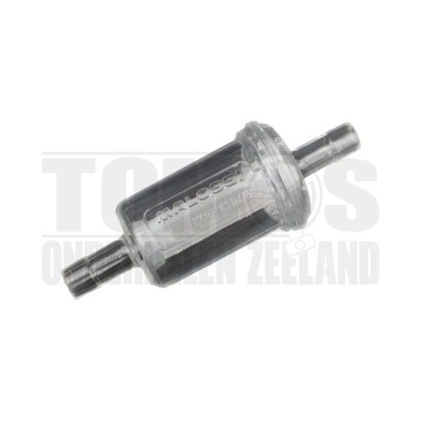 Benzinefilter transparant 6mm Malossi