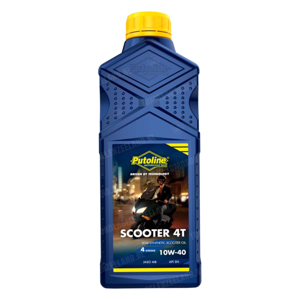 4-takt olie 10W40 Motorolie / Scooterolie 1 liter (vol synthetisch) Putoline