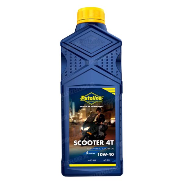 4-takt olie 10W40 Motorolie / Scooterolie 1 liter (vol synthetisch) Putoline