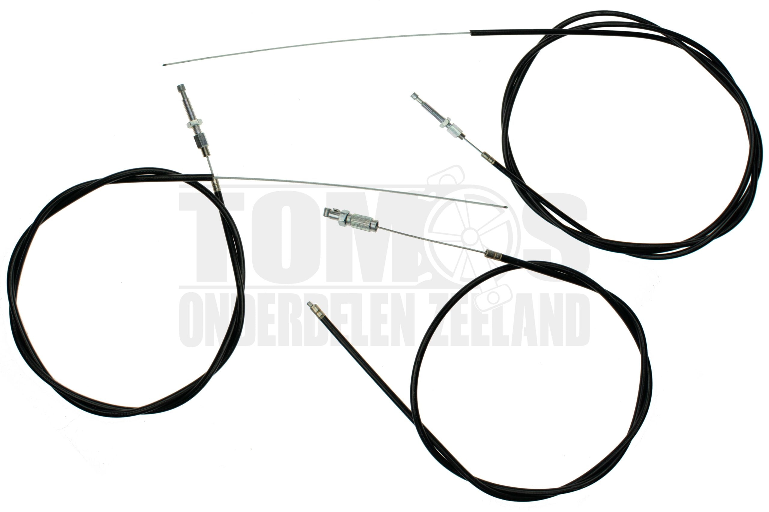 3946 Tomos Remkabel / Gaskabel set 3-delig voor A3 / A35 / diverse modellen DMP