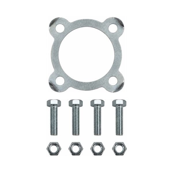 Tomos Achtertandwiel borgplaat 4-gaats + montage set 4x M7x25 A3 / A35
